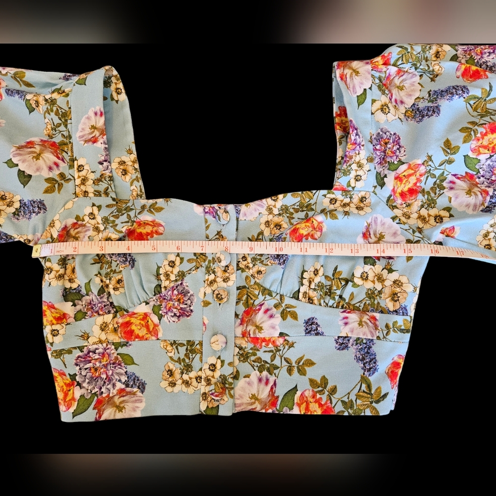 Marissa Webb Perry Print Top - Picture 9 of 11